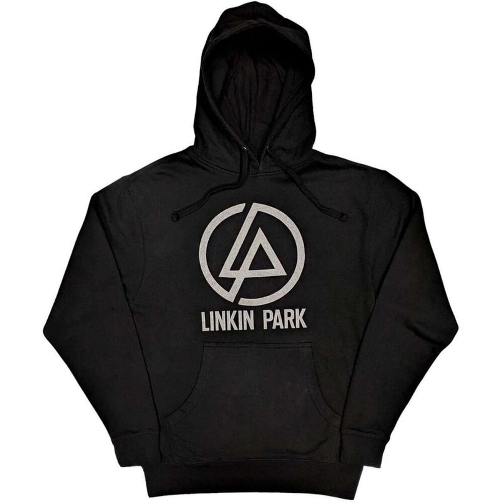 Linkin Park Unisex Adult Logo Pullover Hoodie / Black